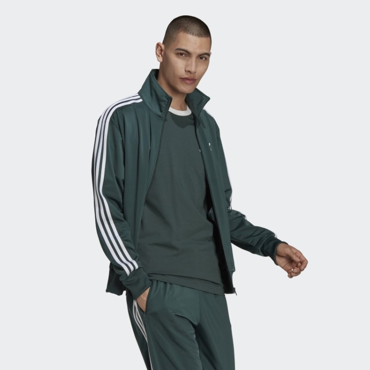 Jaqueta Adidas Adicolor Classics Firebird Verde Mineral
