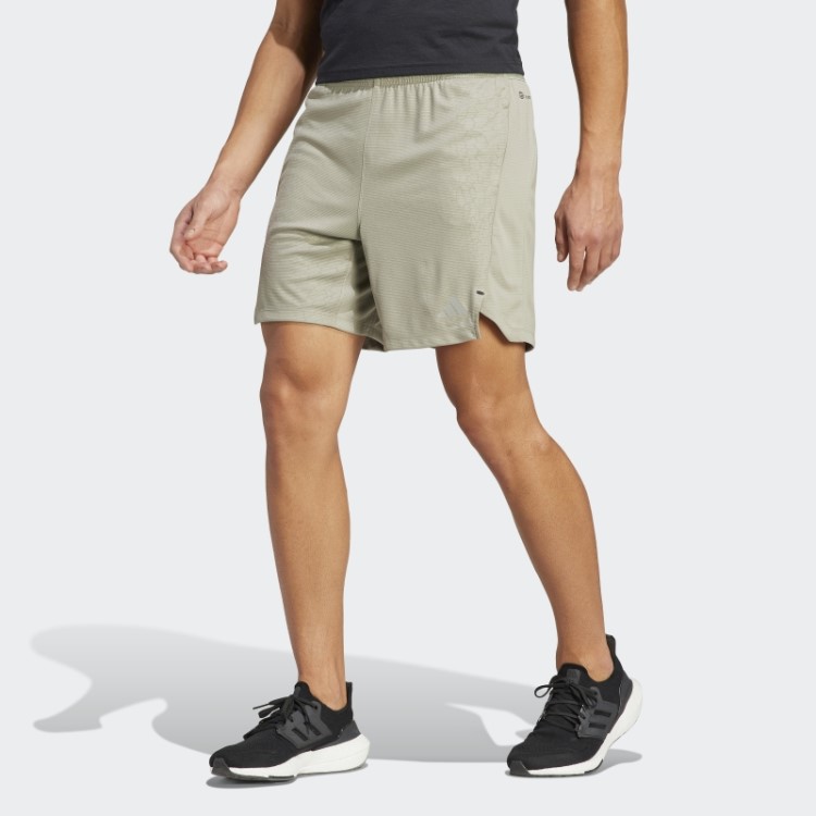 Shorts De Treino Com Estampa Pu Prata Pebble Adidas