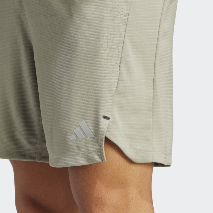 Shorts De Treino Com Estampa Pu Prata Pebble Adidas