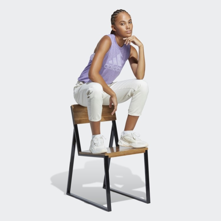 Violeta Mel Adidas Sportswear ícones Futuros Vencedores 3.0 Regata Quente