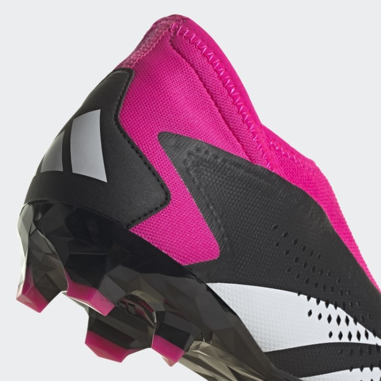 Precisão Do Predador Preto. 3 Chuteiras Sem Cadarço Para Chão Firme Adidas
