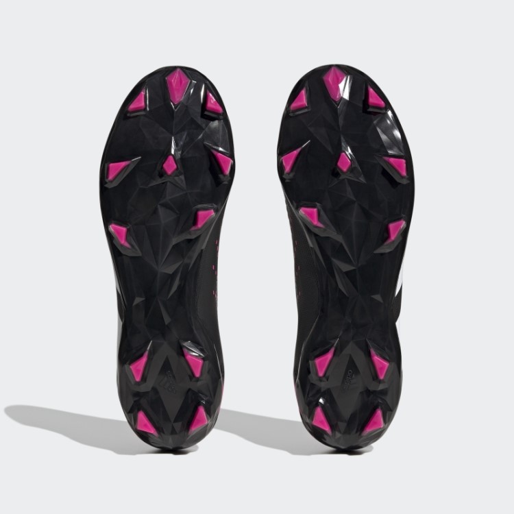 Precisão Do Predador Preto. 3 Chuteiras Sem Cadarço Para Chão Firme Adidas