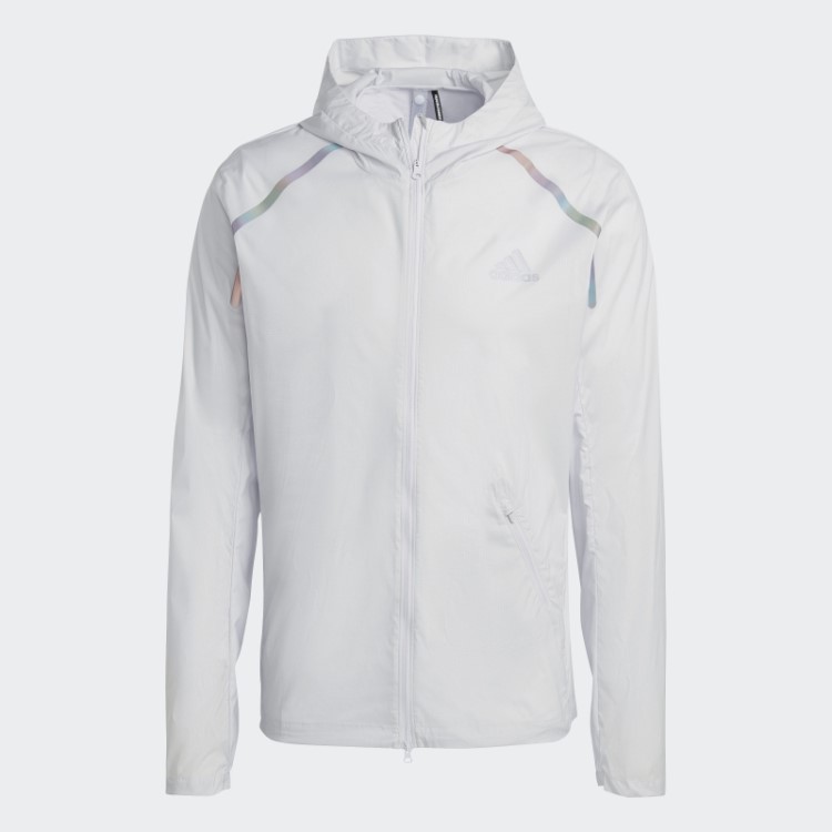 Jaqueta Cinza Maratona Adidas