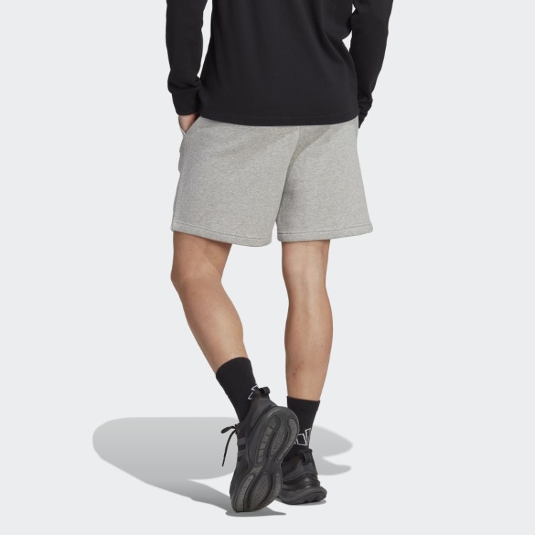 Bermuda Gráfica Adidas Cinza Médio All Szn Fleece