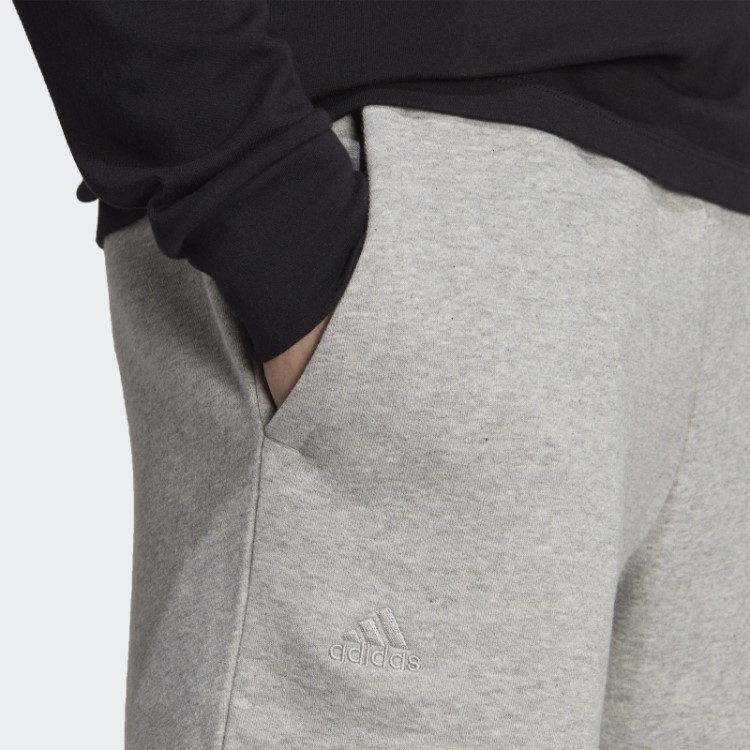 Bermuda Gráfica Adidas Cinza Médio All Szn Fleece