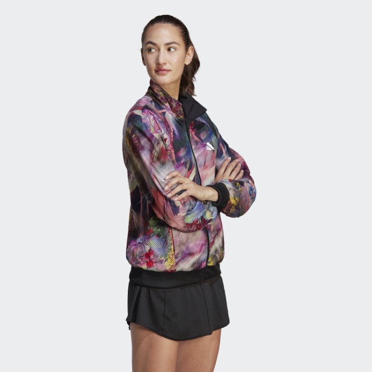 Jaqueta De Tênis Tecido Adidas Melbourne Preta
