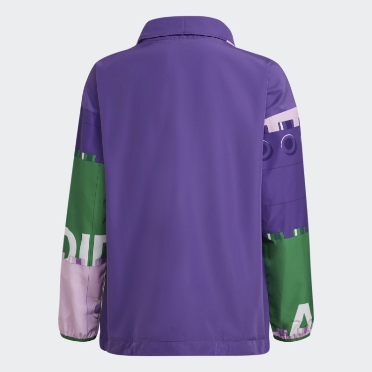 Adidas X Classic Lego Blusão Meio-zíper Roxo Moderno