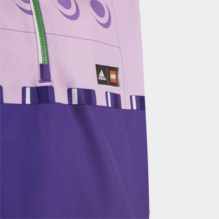 Adidas X Classic Lego Blusão Meio-zíper Roxo Moderno