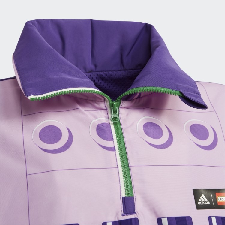Adidas X Classic Lego Blusão Meio-zíper Roxo Moderno