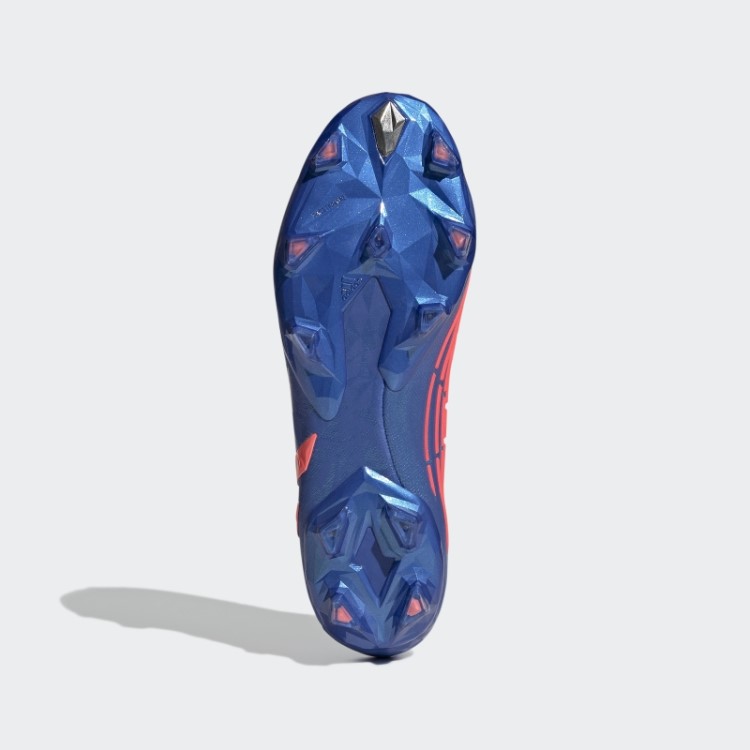 Predador Edge.1 Chuteiras Baixas E Firmes Azul Adidas De Alta Resolução