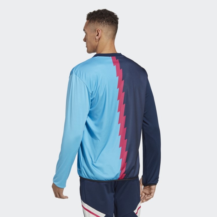 Arsenal Pré-jogo Quente Top Adidas Navy