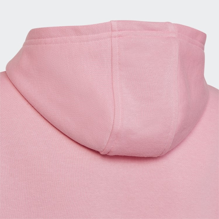 Adidas Moletom Com Capuz Trefoil Rosa