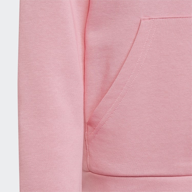 Adidas Moletom Com Capuz Trefoil Rosa