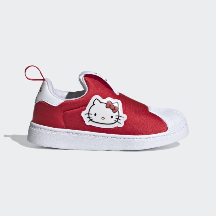 Sapatos Vermelho Hello Kitty Superstar 360 Adidas