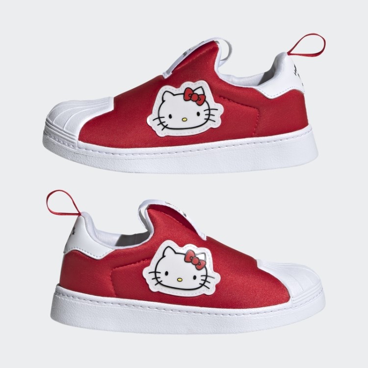 Sapatos Vermelho Hello Kitty Superstar 360 Adidas
