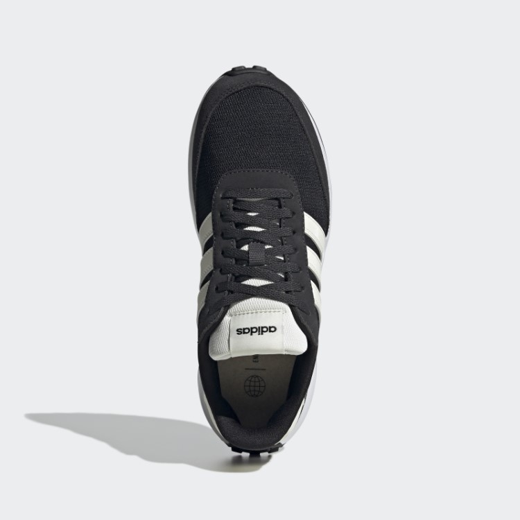 Tênis De Corrida Dos Anos 70 Preto Adidas
