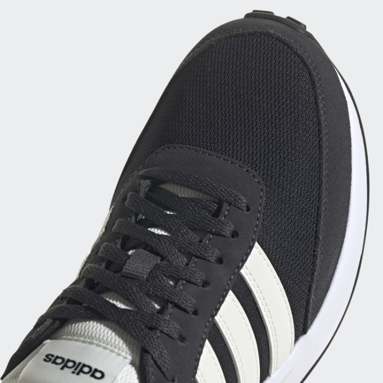 Tênis De Corrida Dos Anos 70 Preto Adidas