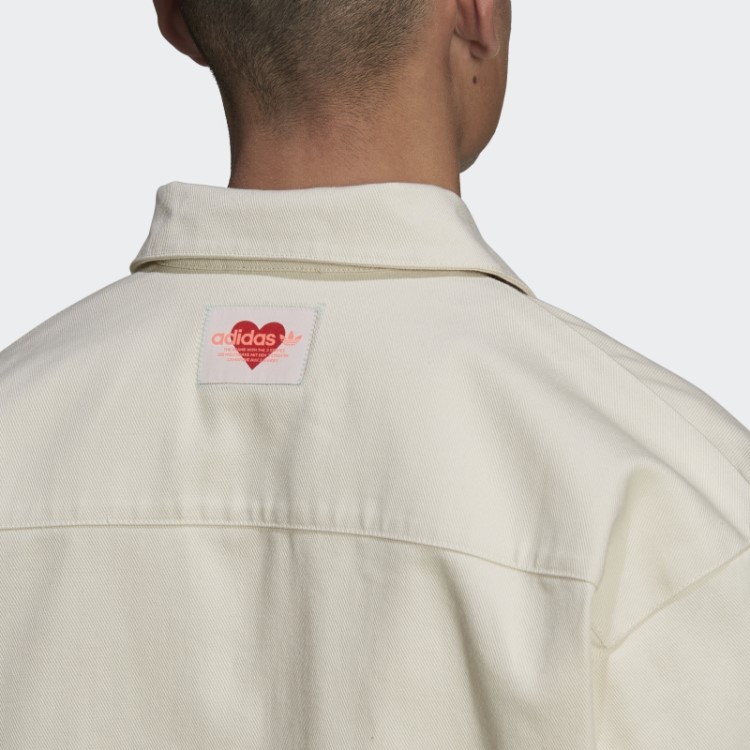 Jaqueta V-day Branca (gênero Neutro) Adidas