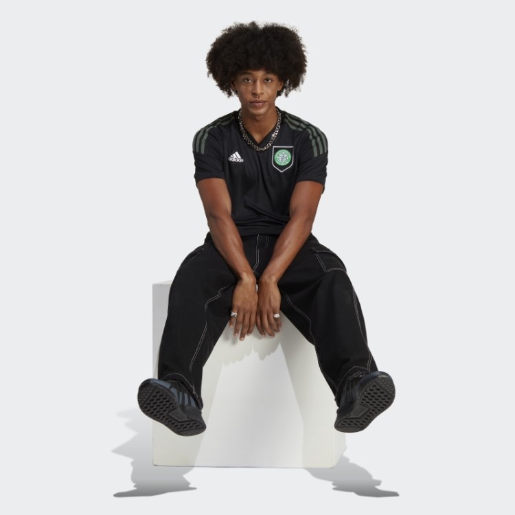 Camisa De Treino Celtic Fc Condivo 22 Preta Adidas