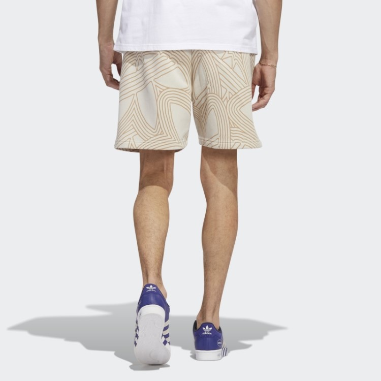 Short Original Do Clube Atlético Com Estampa Allover Alumínio Adidas