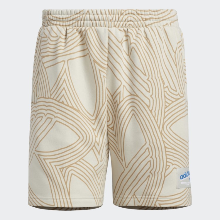 Short Original Do Clube Atlético Com Estampa Allover Alumínio Adidas