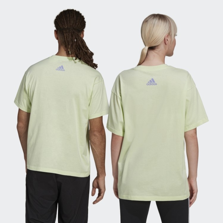 Essentials Brandlove Camiseta Single Jersey (gender Neutral) Lime Adidas