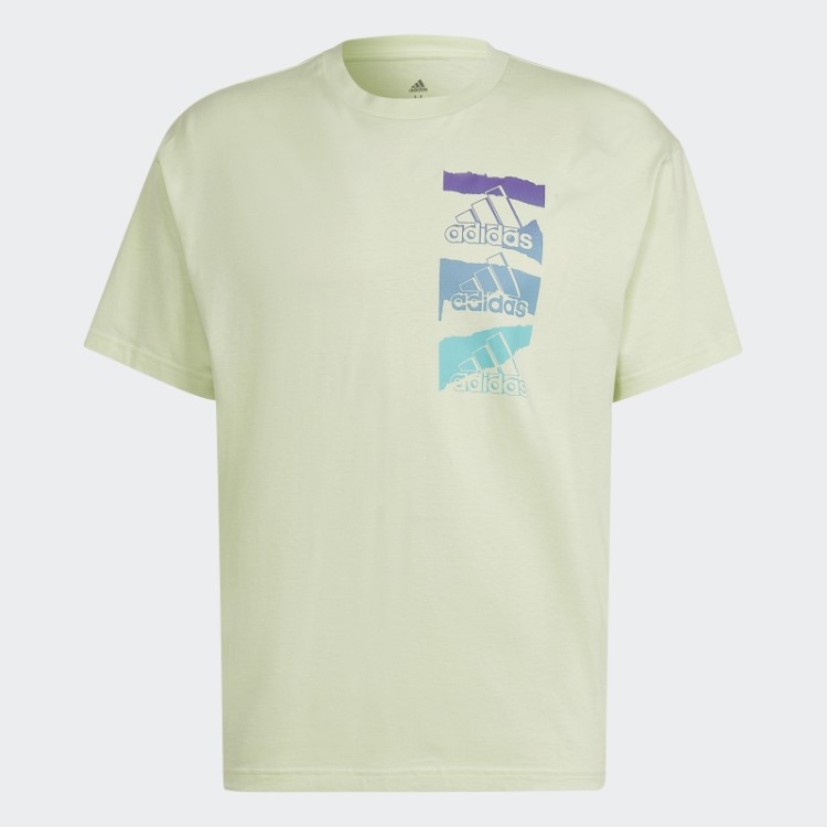 Essentials Brandlove Camiseta Single Jersey (gender Neutral) Lime Adidas