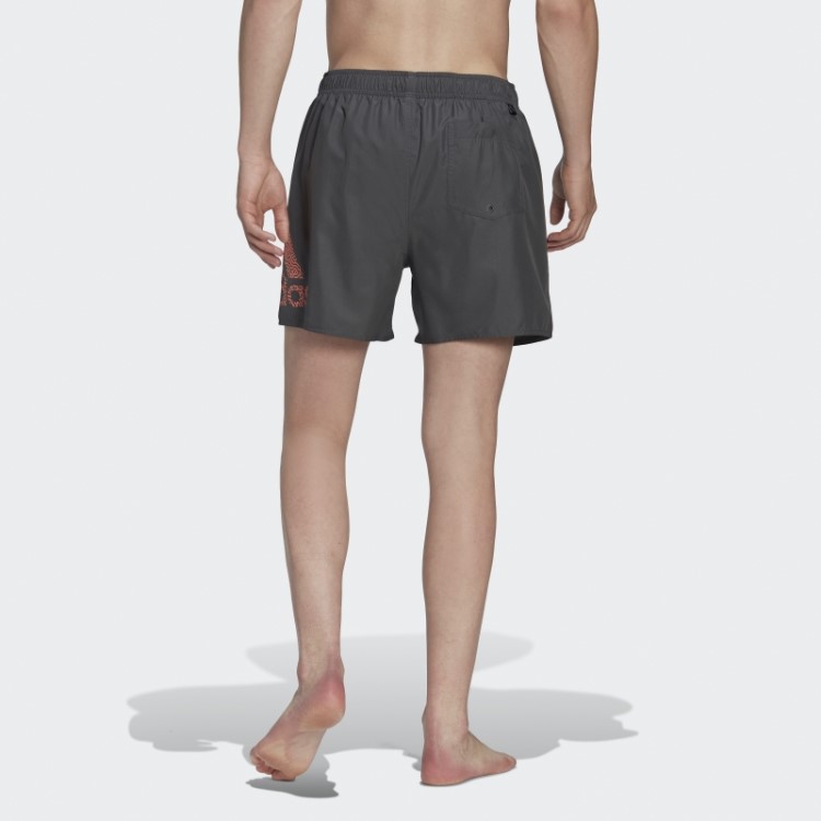 Bermuda De Natação Curta Adidas Cinza Clx