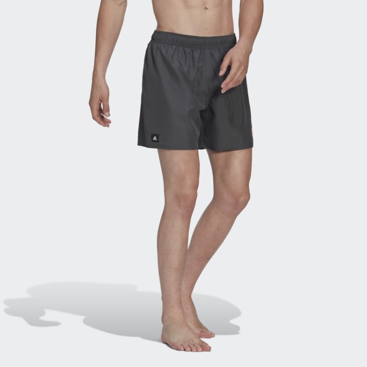 Bermuda De Natação Curta Adidas Cinza Clx