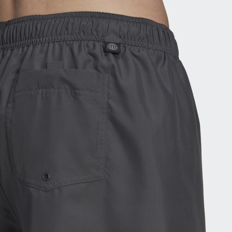 Bermuda De Natação Curta Adidas Cinza Clx