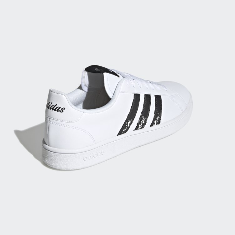 Adidas White Grand Court Base Além Dos Sapatos