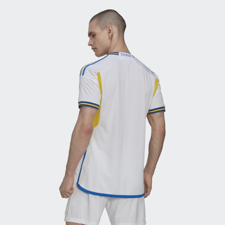 Suécia 22 Away Jersey Branco Adidas