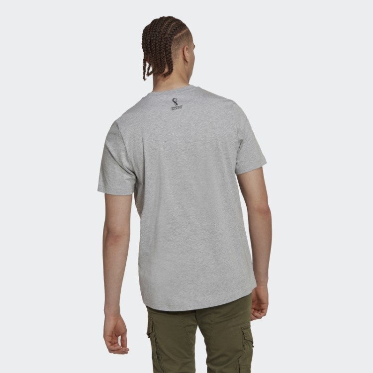 Camiseta Cinza Médio Da Adidas Copa Do Mundo Da Fifa 2022 Eua
