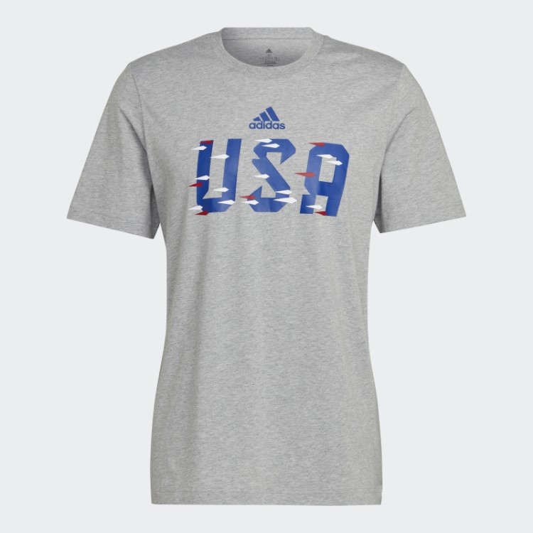 Camiseta Cinza Médio Da Adidas Copa Do Mundo Da Fifa 2022 Eua