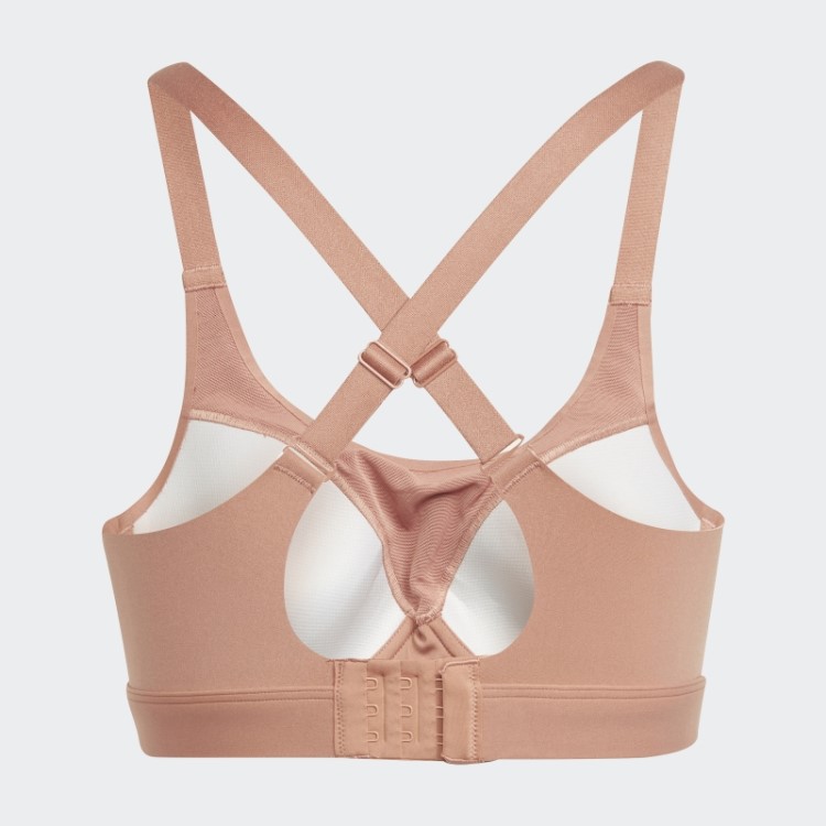 Sutiã De Alto Suporte Para Treinamento De Impacto De Luxo Da Adidas Clay