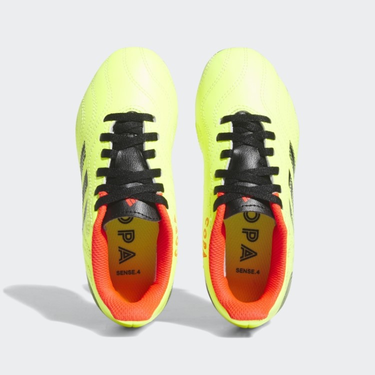 Chuteira Adidas Copa Sense.4 Flexível Amarela