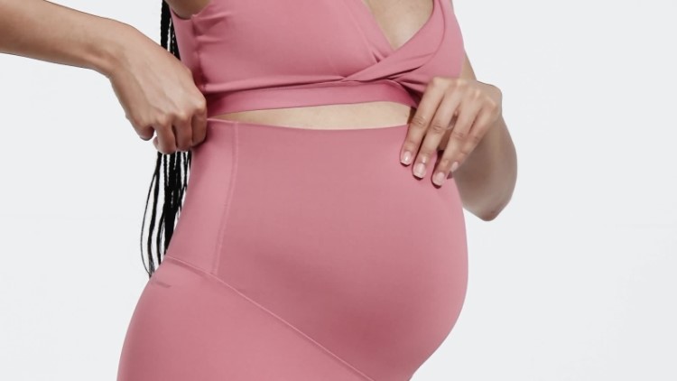 Leggings Yoga 7/8 (maternidade) Rosa Adidas