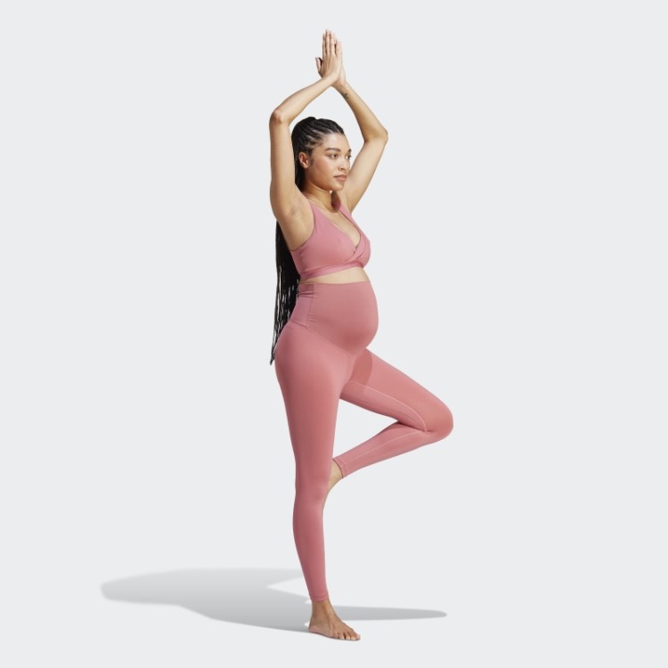 Leggings Yoga 7/8 (maternidade) Rosa Adidas