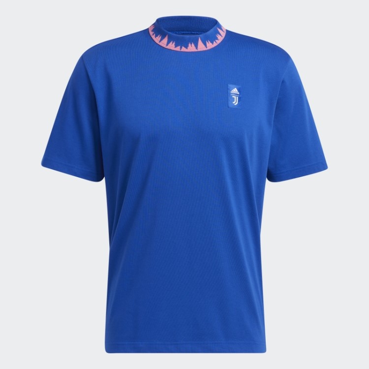 Royal Juventus Estilo De Vida T-shirt De Algodão Pesado Adidas