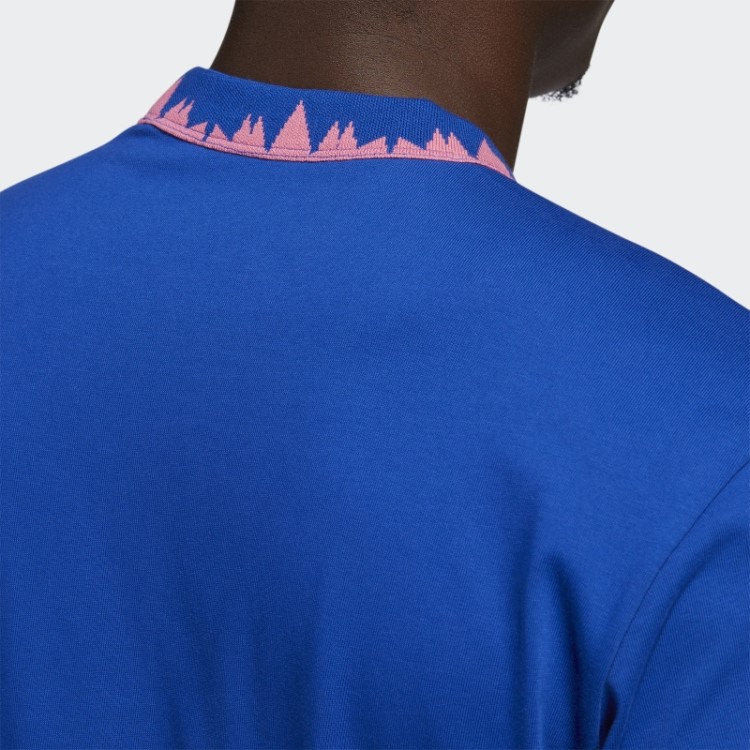 Royal Juventus Estilo De Vida T-shirt De Algodão Pesado Adidas