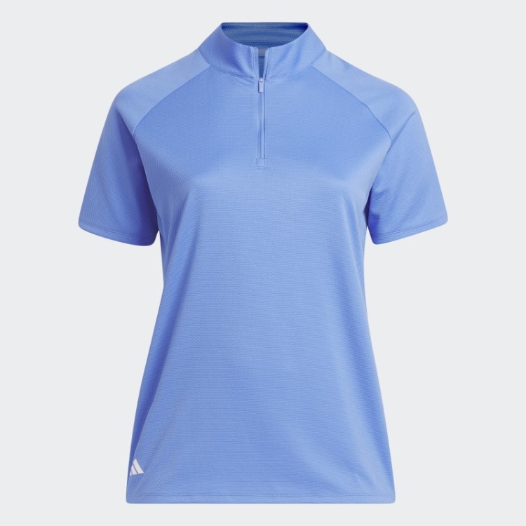 Camisa Polo Adidas Texture Golf (tamanho Grande) Azul