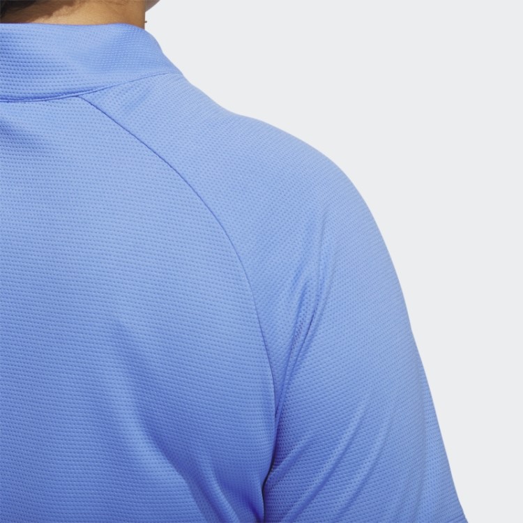 Camisa Polo Adidas Texture Golf (tamanho Grande) Azul
