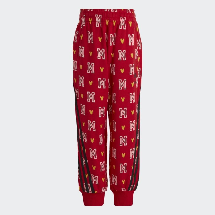 Adidas X Disney Mickey Mouse Joggers Hot Scarlet