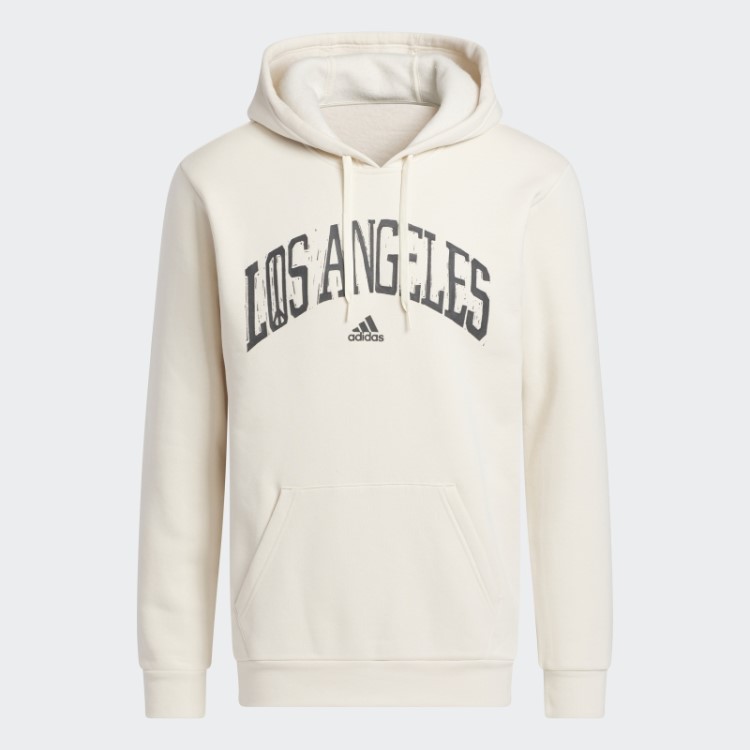 Moletom Branco Adidas Los Angeles Gráfico (gênero Neutro)