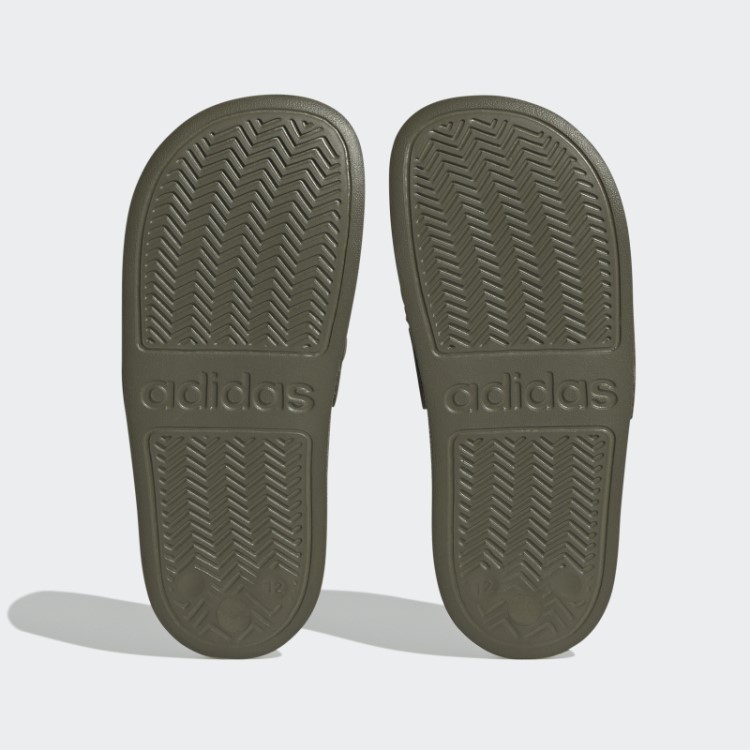 Toboáguas Adilette Adidas Verde-oliva