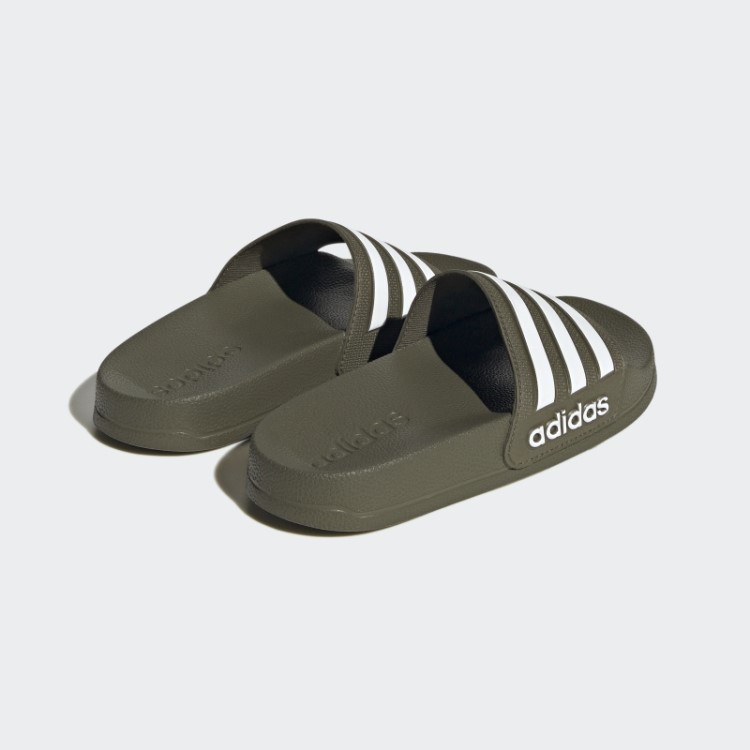Toboáguas Adilette Adidas Verde-oliva