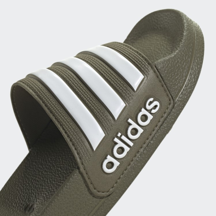 Toboáguas Adilette Adidas Verde-oliva