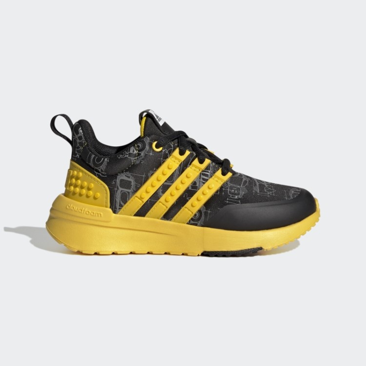 Tênis Preto Fashion Adidas X Lego Racer Tr