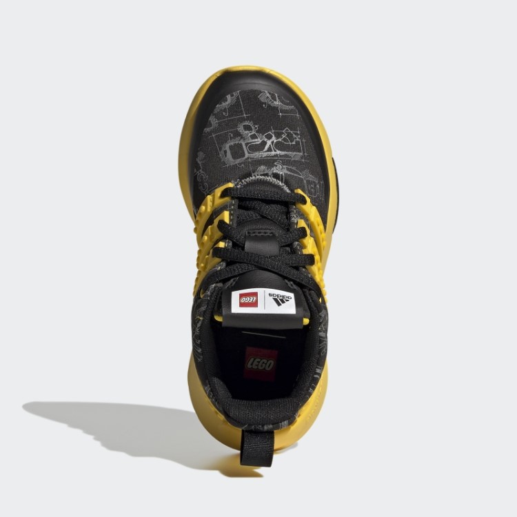 Tênis Preto Fashion Adidas X Lego Racer Tr