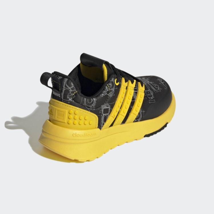 Tênis Preto Fashion Adidas X Lego Racer Tr